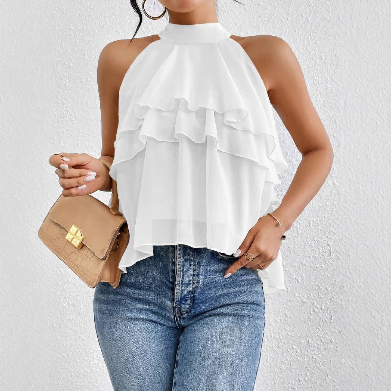 Retag Thrift Store Sleeveless Pullover Top – Minimalist Commuter Style